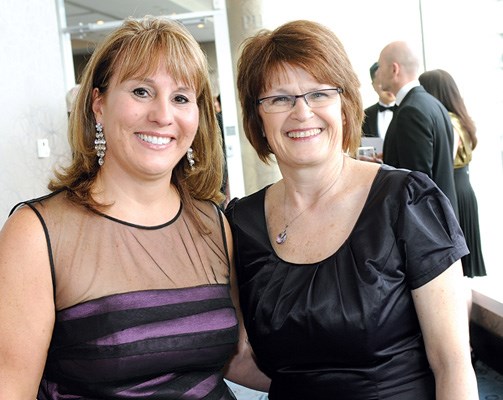 Foundation president Judy Savage and MLA Joan McIntyre