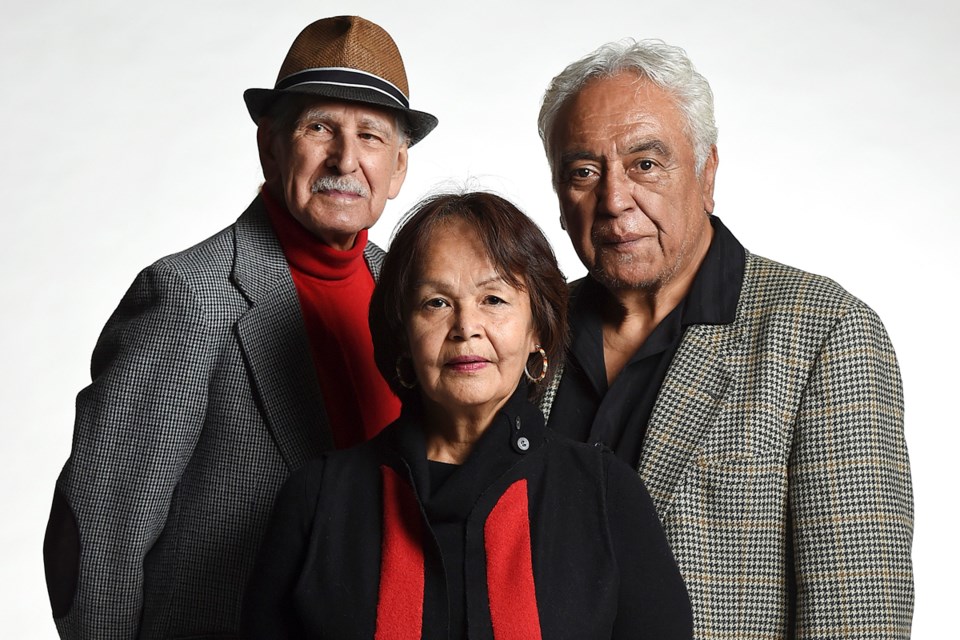 Bill Lightbown, Lillian Howard and Joe Fossella reflect on their pasts and share what life is like for them in 2016 as Indigenous people. Photo Dan Toulgoet