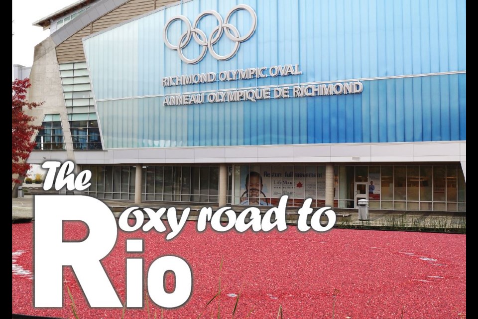 The top excutive staff of the Richmond Olympic Oval Corporation went to Rio for the summer Olympics to help market the facility’s Richmond Olympic Experience Museum, which is now one year old. Photo by Graeme Wood/Richmond News