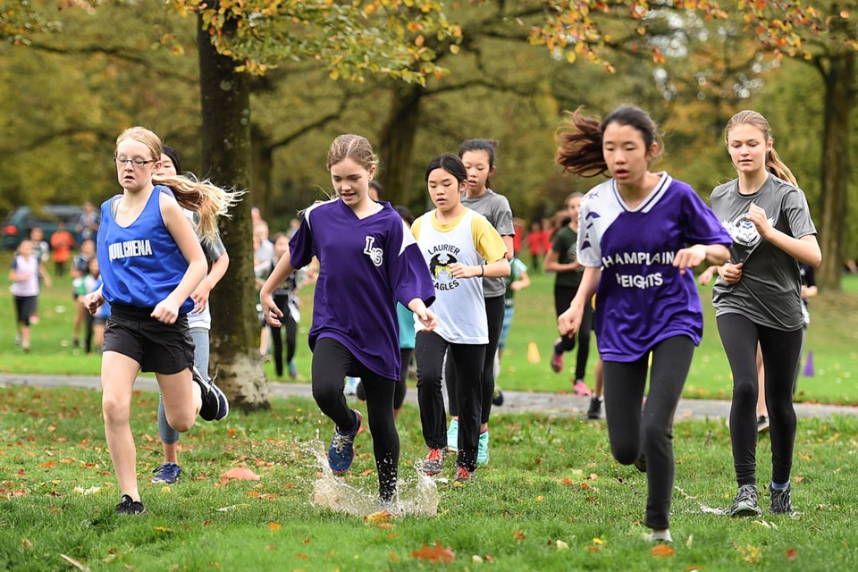 trout lake cross-country running