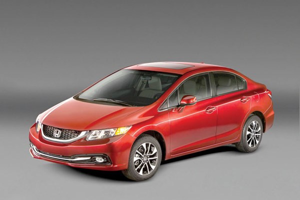 The 2013 Honda Civic features some drastic revisions that distance it from the 2012 model that was panned by critics as being unexciting. The new model is more refined, stylish and sporty.