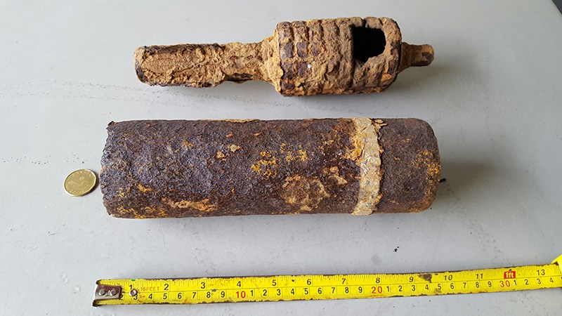 WW1 mortar
