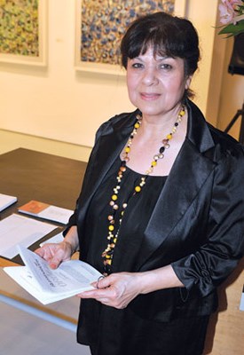 North Vancouver Community Arts Council board member Effat Mirnia