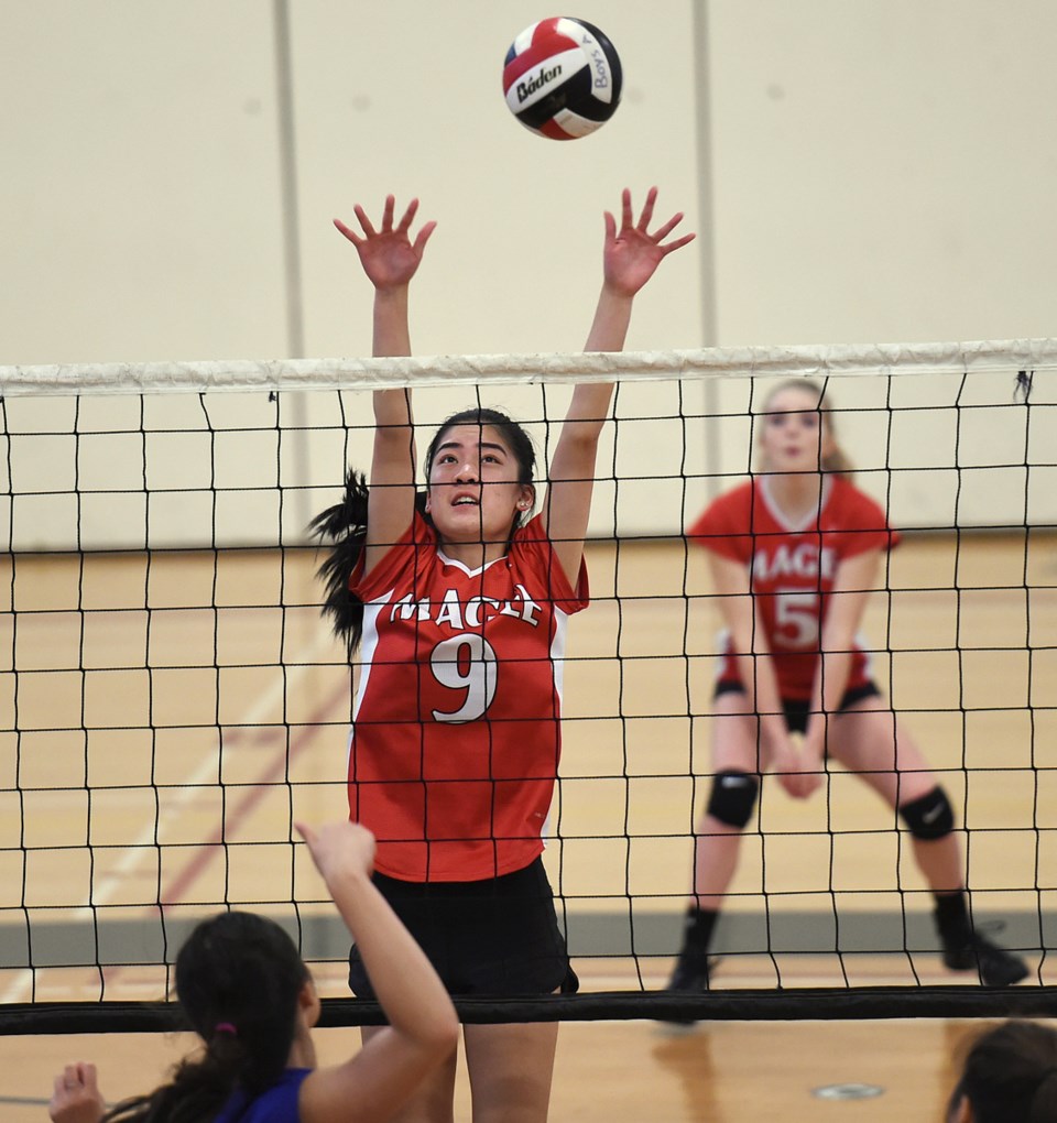 Lord Byng and Churchill play for Vancouver senior girls volleyball ...