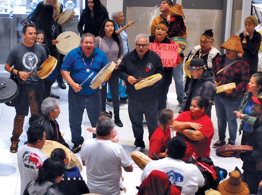 Squamish Nation Protesters