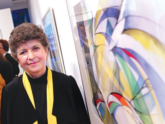 Exhibiting artist Pari Azarm Motamedi