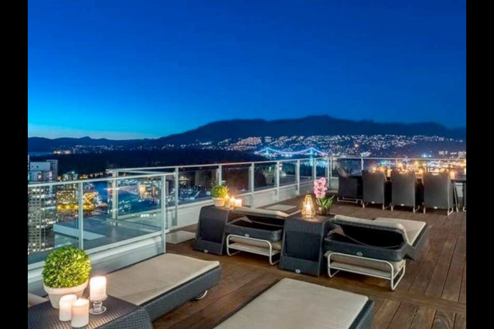 This Vancouver penthouse at 277 Thurlow St. has an asking price of nearly $59 million.