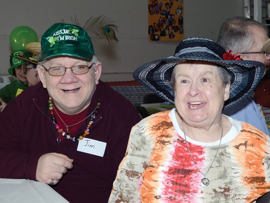 Jim Elphinstone and Sheila Weir