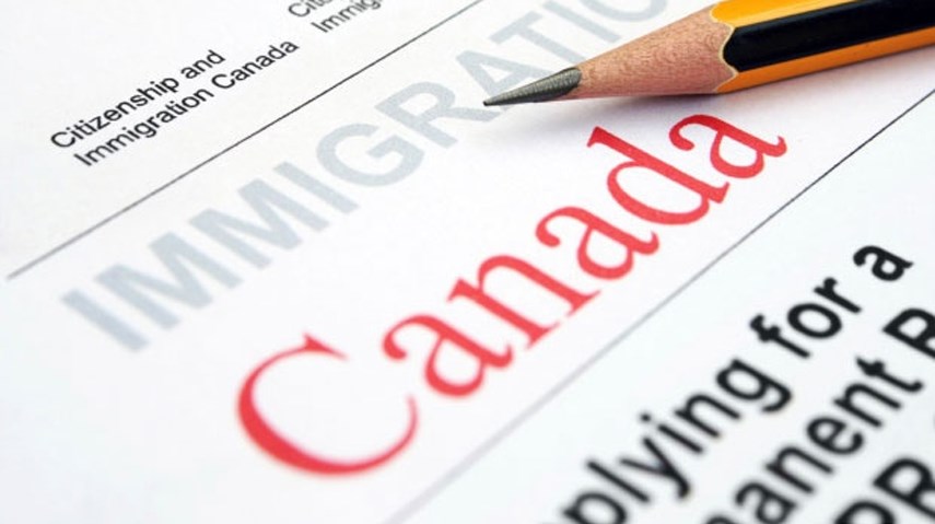 Immigration form Canada