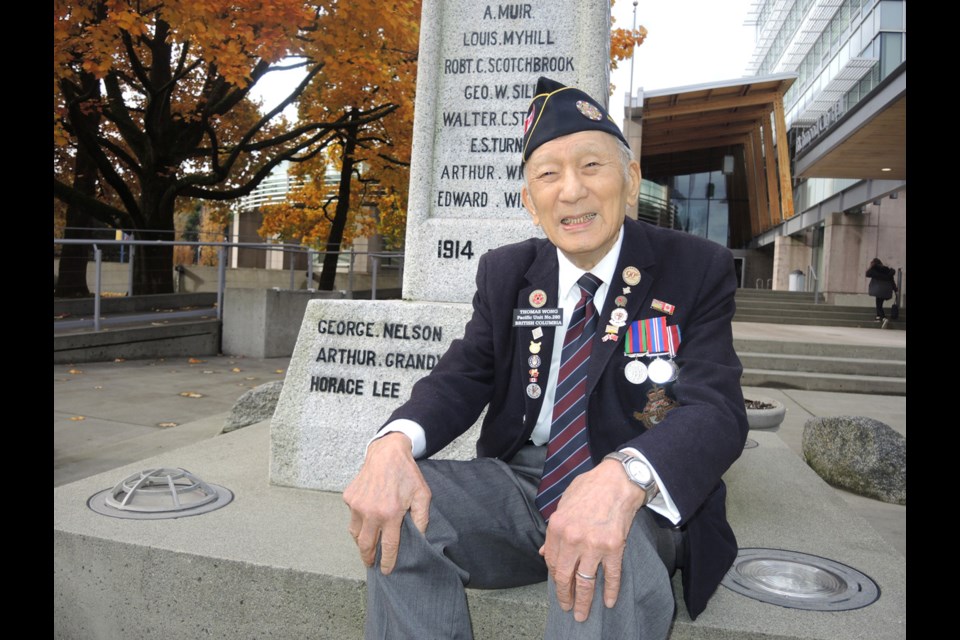 Longtime Richmond resident Tommy Wong put a lifetime of discrimination aside to serve Canada in its hour of need. Wong, who will turn 99 next week, was initially rejected by the air force due to his ethnicity and then answered their call in the wake of Pearl Harbor. He became the first Chinese-Canadian in the RCAF and rose to the rank of aircraft inspector.