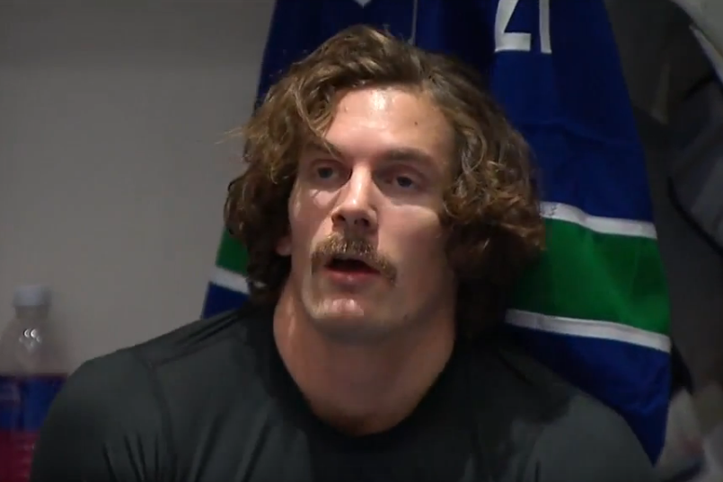 Loui Eriksson Mustache