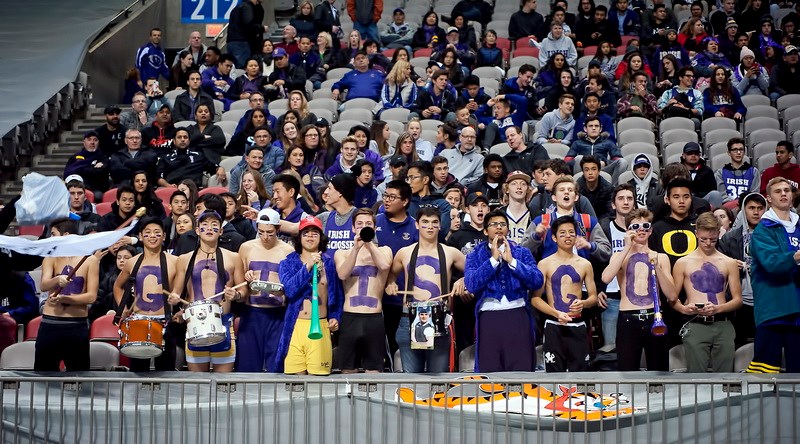 football fans vancouver college