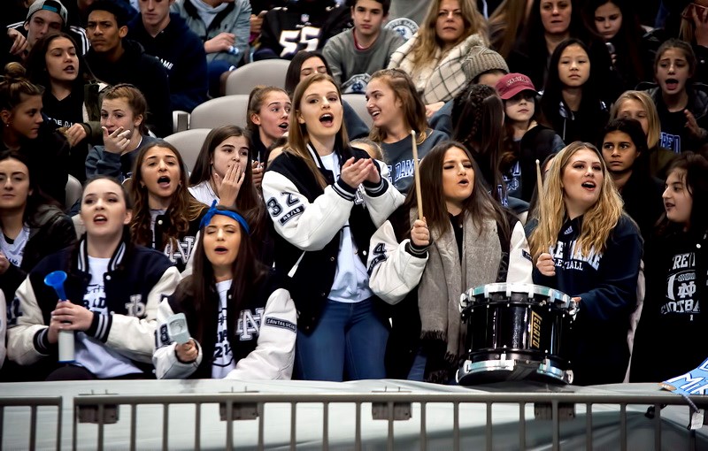 football fans notre dame