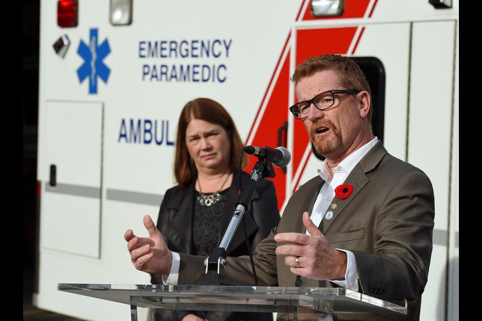 Provincial Health Minister Terry Lake says he and federal counterpart, Jane Philpott, are working on a range of options to treat drug users seeking to get clean and sober. Photo Dan Toulgoet