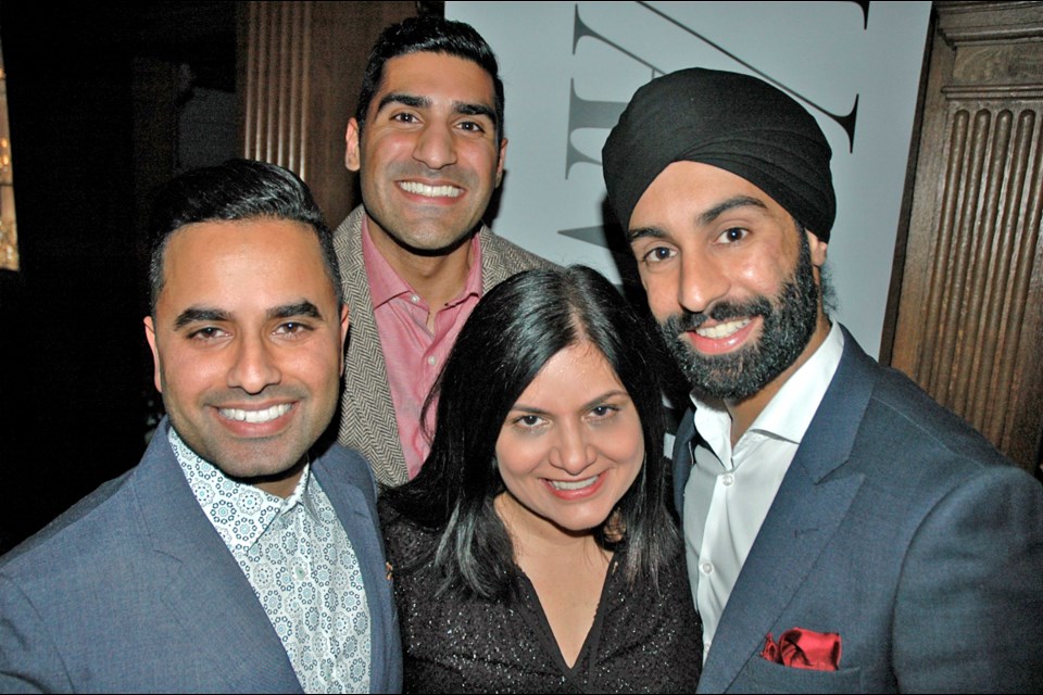 New kids making Vancouver Magazine’s Power 50 list, Daily Hive founders Manny Bahia, Farhan Mohamed and Karm Sumal, backed Prem Gill, CEO of Creative BC.