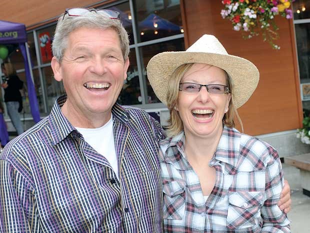 Robin Delany and Jasmine Botto were the emcees for the second show of the Live in Lynn Valley summer concert series.