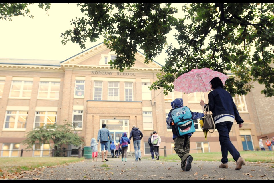 A report released by First Call last week revealed one in five children in B.C. lives in poverty. More than 80,000 of those children live in Metro Vancouver. Photo Dan Toulgoet