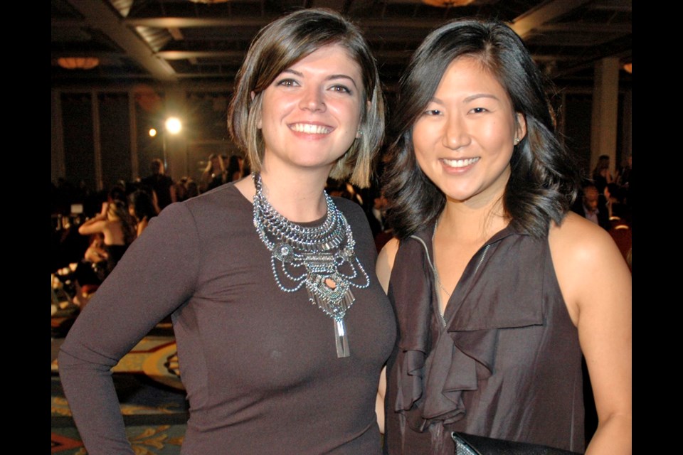 Scotiabank’s Vanja Pojuzina and Grace Kim were among a thousand attendees that attended Help Change My City’s Little Black Dress Gala.