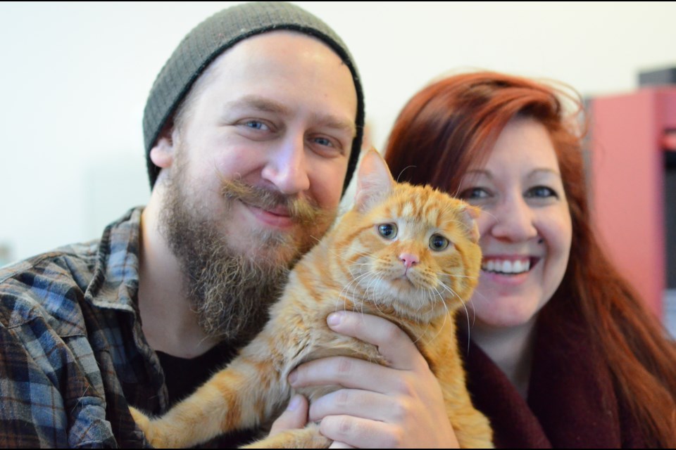 Sandy Windover and Adam Tutt saved Benjamin Button, better known as BenBen, from death after the cat was set to be put down because medical conditions made it hard to find him a forever home. Tutt posted a before and after photo of the injured kitty on Reddit, which launched him into social media fame and he now has thousands of followers on Instagram, Facebook and Twitter. The family is among the latest New West residents facing renoviciton.