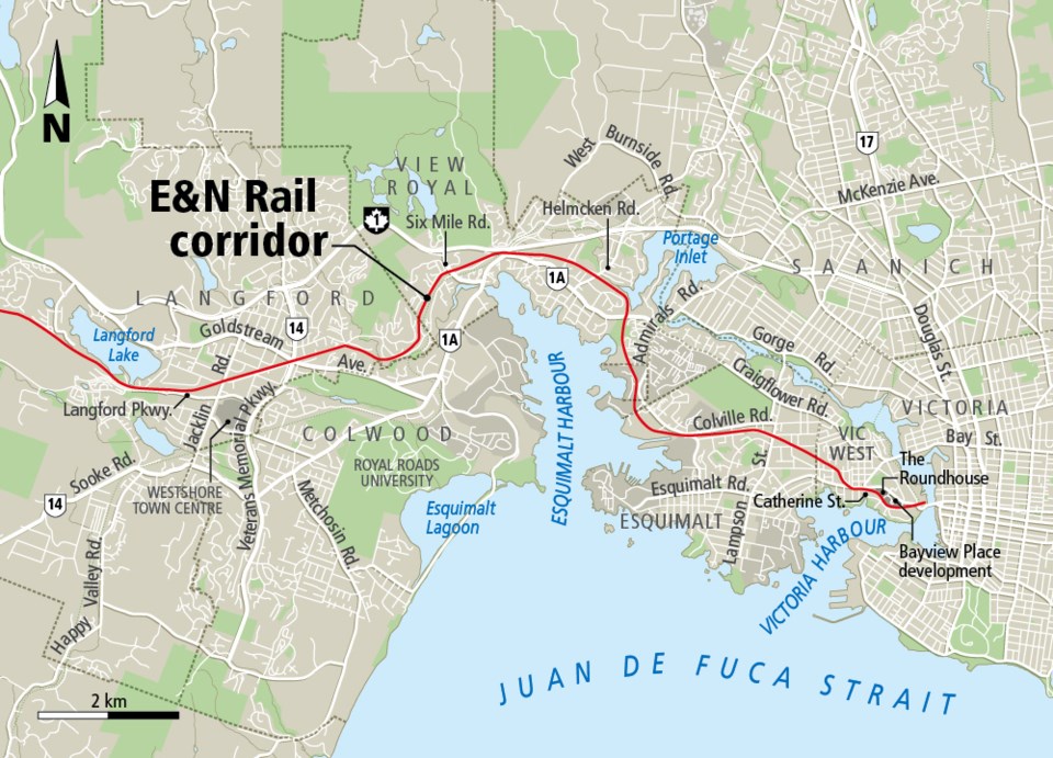 E&N Rail corridor