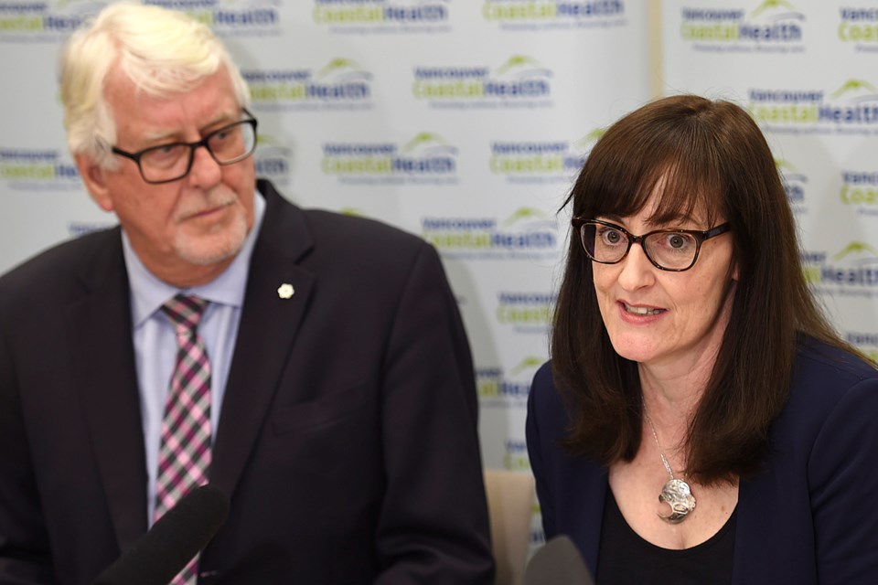 Provincial health officer Dr. Perry Kendall and his counterpart in Vancouver, Dr. Patricia Daly, say the new injection rooms do not contravene Canada's drug laws. Photo Dan Toulgoet