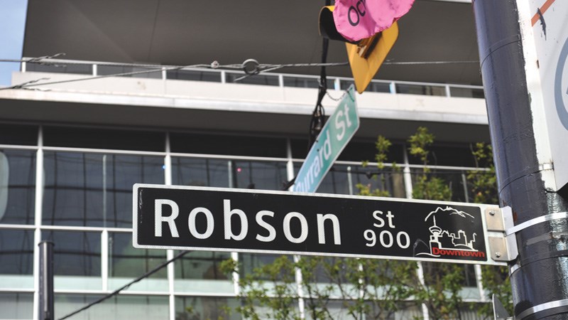 BC robson street