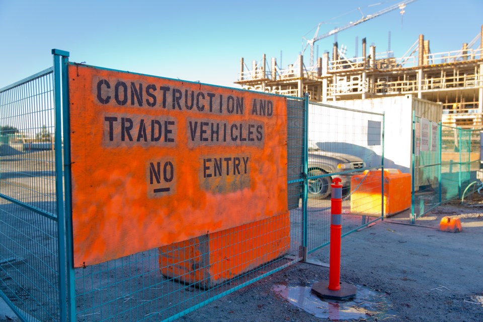 Tsawwassen Springs construction