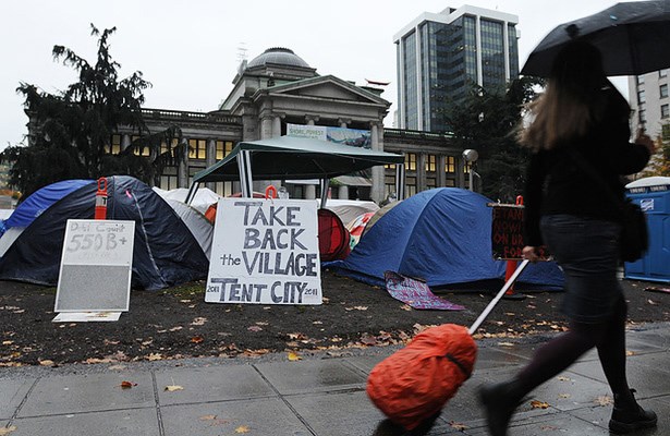 The Stanley Cup riot, Occupy Vancouver, the failed mega-casino plan and the 2011 civic election grabbed headlines in 2011. Here are a few images from those events.