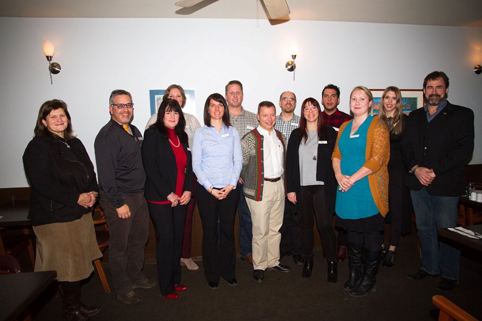 The newly elected Squamish Chamber of Commerce board of directors.
