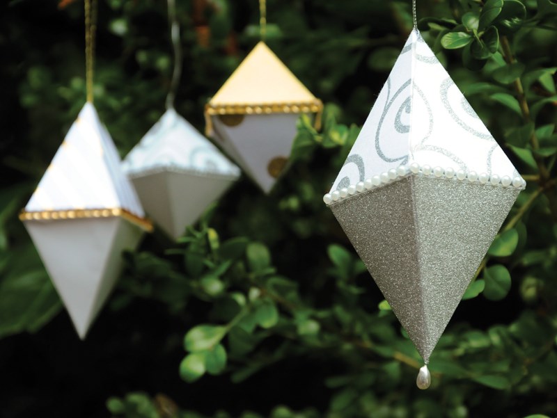 Geode ornaments