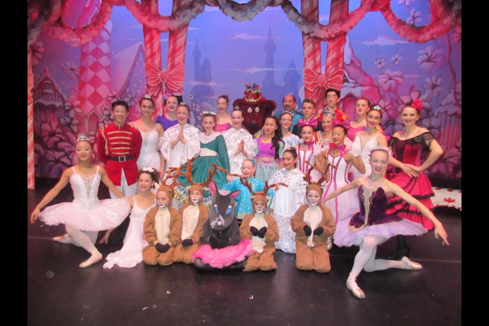 The New Westminster dancers who are part of this year's Nutcracker production, coming to the Massey Theatre Dec. 19.