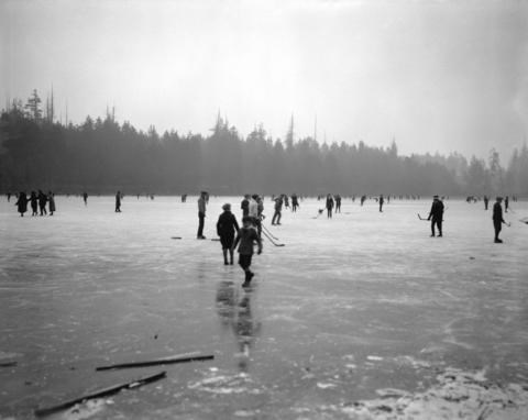 skating historical lost lagoon