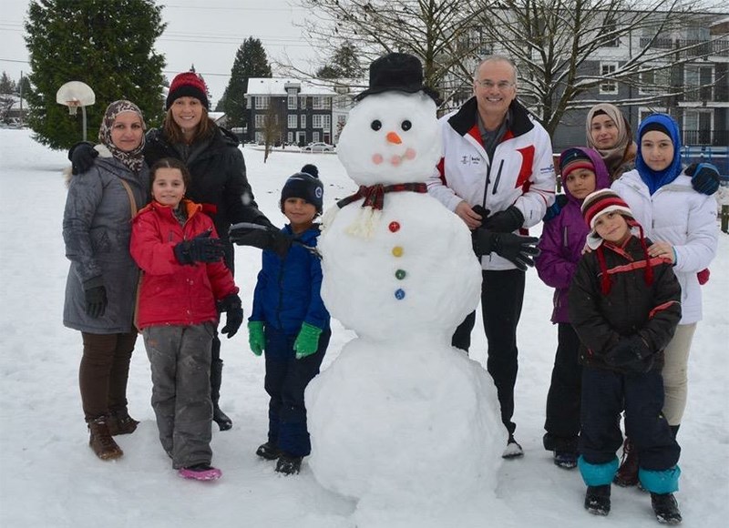 Syrian families Coquitlam