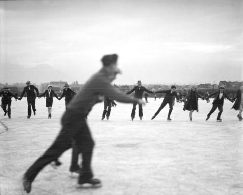 skating historical trout lake