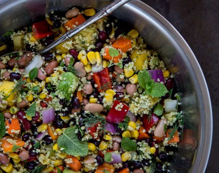THE FOOD GAYS - Winter Confetti Bean Salad