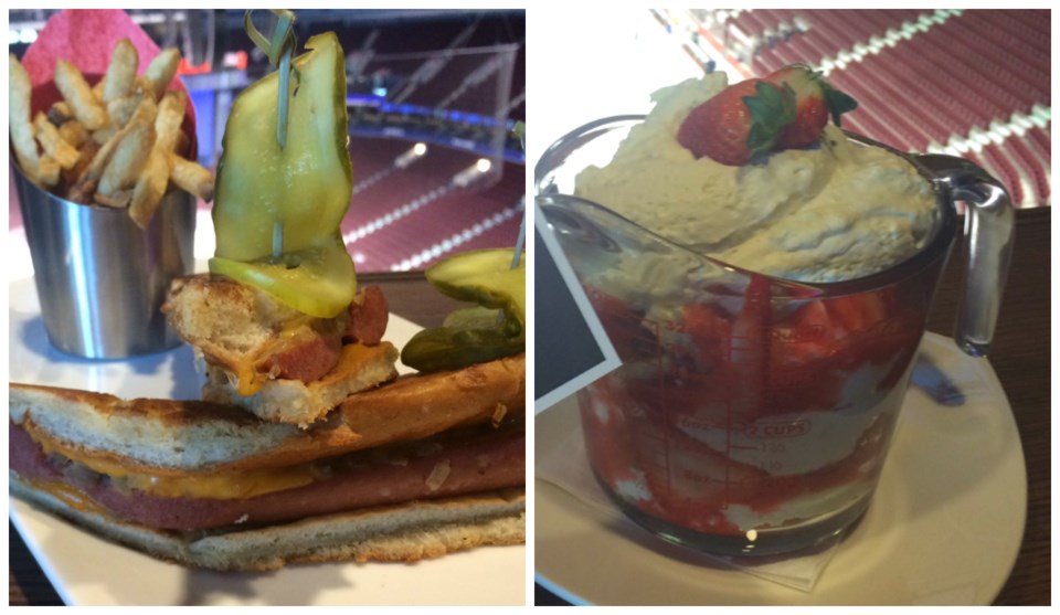 canucks sportsbar food