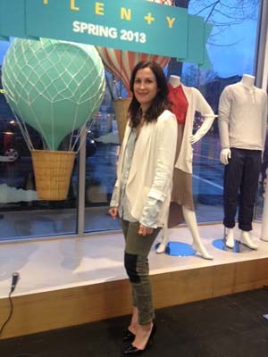 Fashion Magazine's west coast editor Joy Pecknold hosts a talk on spring trends at Plenty in Kitsilano.