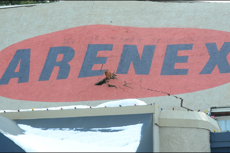 The city continues to work on plans to build a facility in Queen's Park that will provide a home for programs displaced by the collapse of the Arenex. The Arenex collapsed in December 2016.