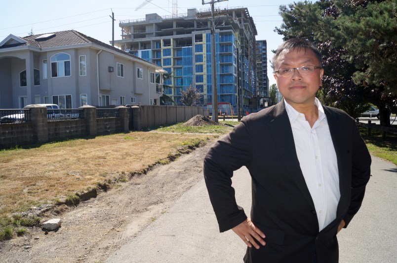 Urban planner Andy Yan says the impact of residential properties being used as investments, instead of housing, should not be overlooked as politicians pitch densification of neighbourhoods. August 2016.