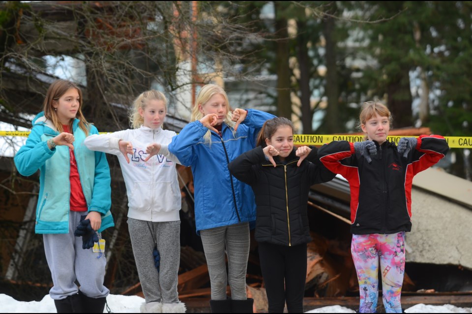 Many community members visited Queen's Park on Tuesday to see the aftermath of the Arenex collapse for themselves.
