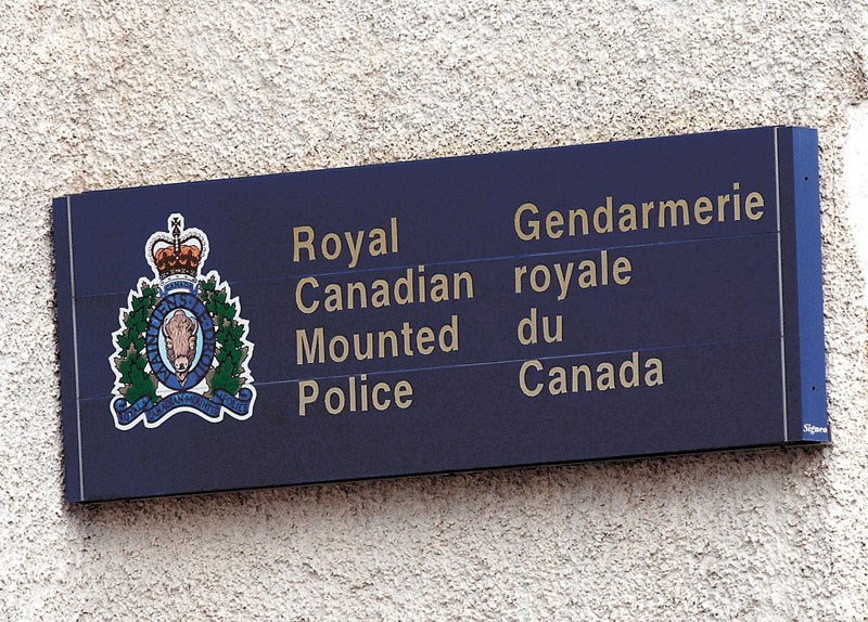 RCMP sign