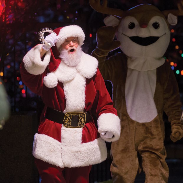 Santa was the star of the show at the Delta Hospital Auxiliary’s Light the Way at Mountain View Manor earlier this month. The annual event brightens the holiday season for residents, families and staff of Delta Hospital’s extended care unit.