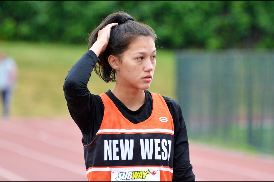 Counting four personal bests and a new provincial record, New Westminster’s Nina Schultz wrapped up her high school track and field career as a three-time heptathlon champion. She is now a freshman at Div. 1 Kansas State on a full-ride athletic scholarship.