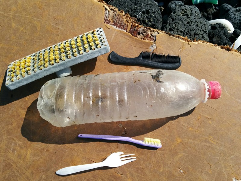Plastic trash