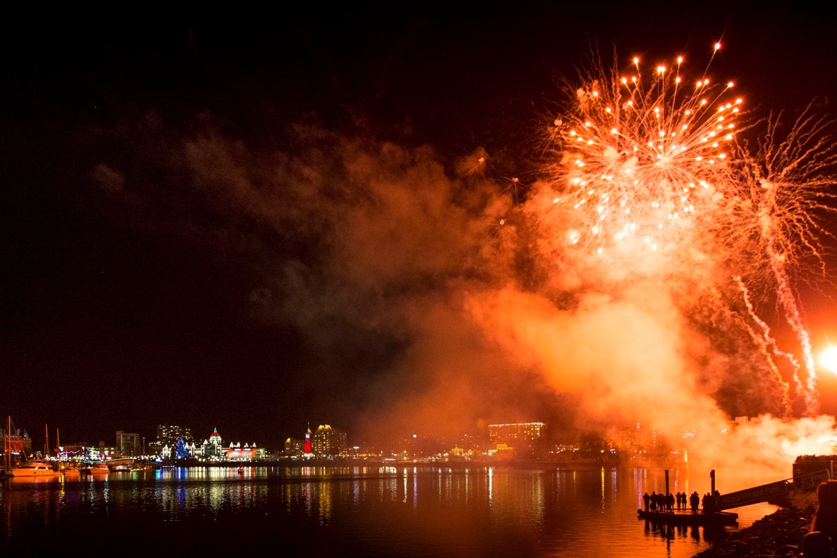 Fireworks cap Victoria’s New Year’s Eve celebration Victoria Times