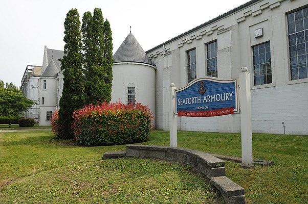 The Seaforth Armoury on Burrard Street is about to close for a three-year renovation project.