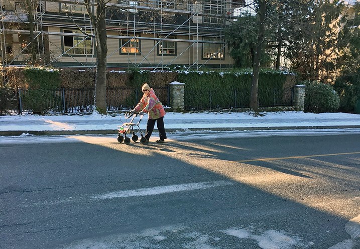 icy street