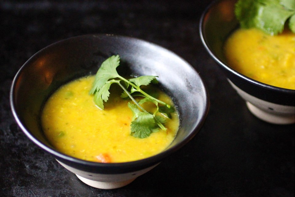 Bengali dal uses turmeric, which is touted for its anti-inflammatory qualities and gives the dal a beautiful yellow colour.