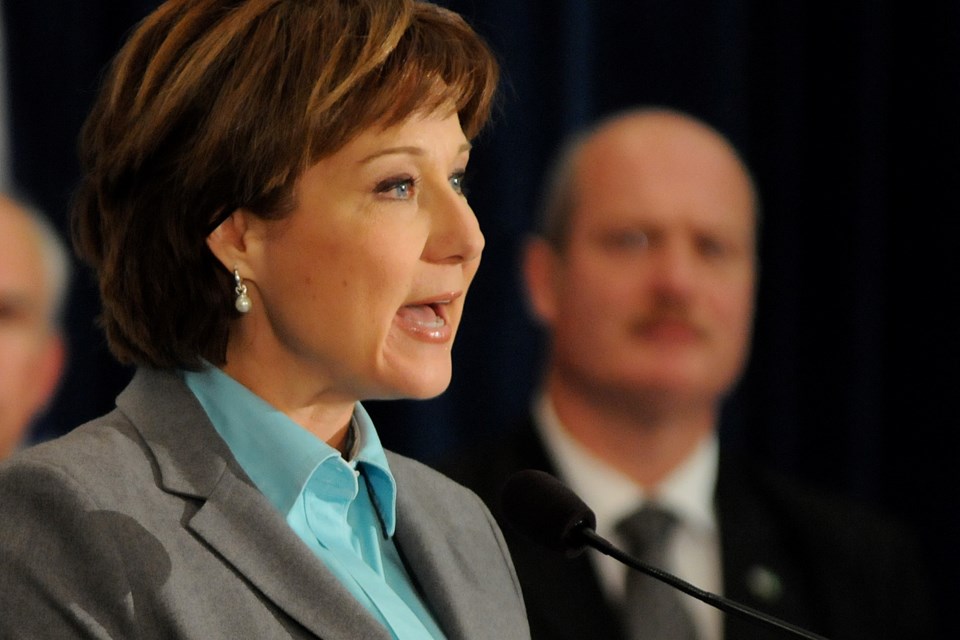 Christy Clark. Photo Dan Toulgoet