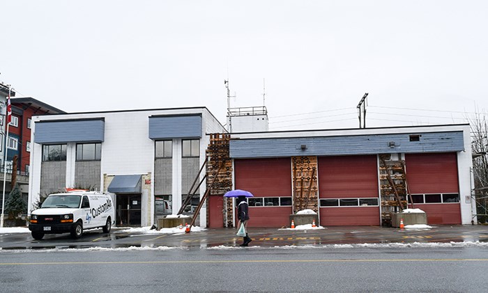 The Tantalus Fire Hall is looking worse for wear with recent repairs evident and many more needed.